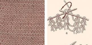 Узоры и схемы вязания спицами — описание Узор спицами «Кружевной листик»